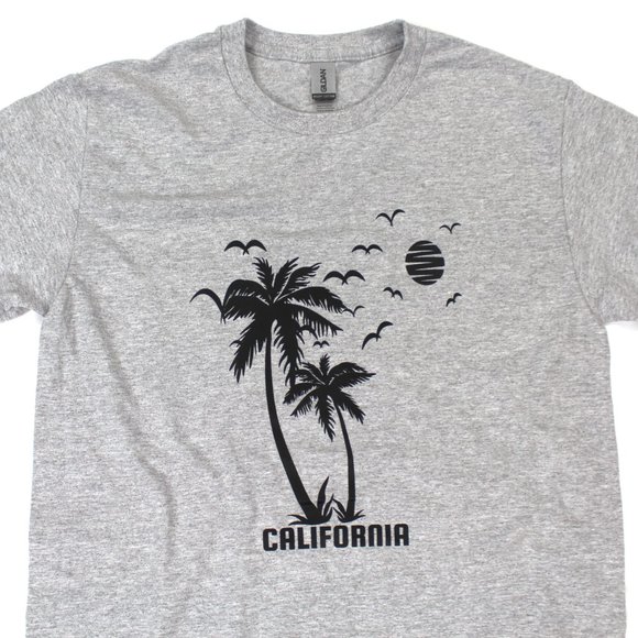 SV- California | Men's Short Sleeve T-Shirt Casual Graphic Tees | NEW - Picture 2 of 4